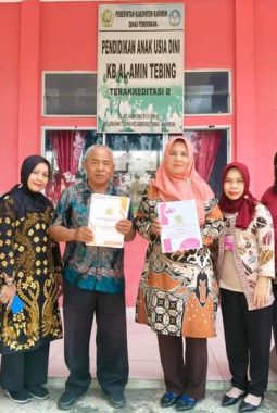 PERJANJIAN KERJA SAMA (PKS) DINAS KEPENDUDUKAN DAN PENCATATAN SIPIL KABUPATEN KARIMUN DENGAN KB (Kelompok Bermain)  AL-AMIN