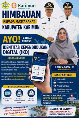 Disdukcapil Karimun Imbau Masyarakat Segera Aktivasi IKD