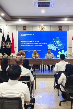 Sosialisasi dan Aktivasi IKD di Kantor Imigrasi Kab. Karimun